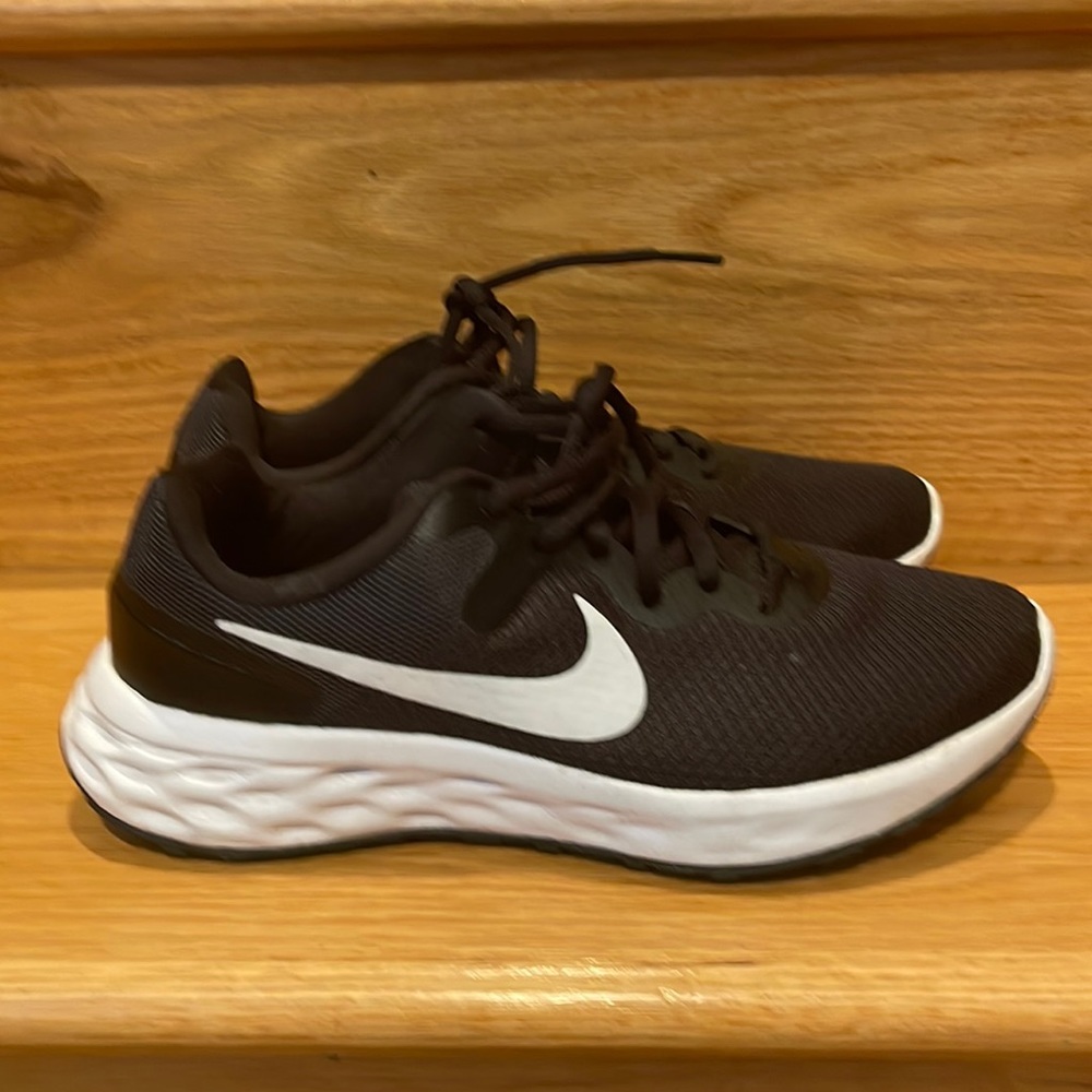 Black Nike Women’s Running shoes.